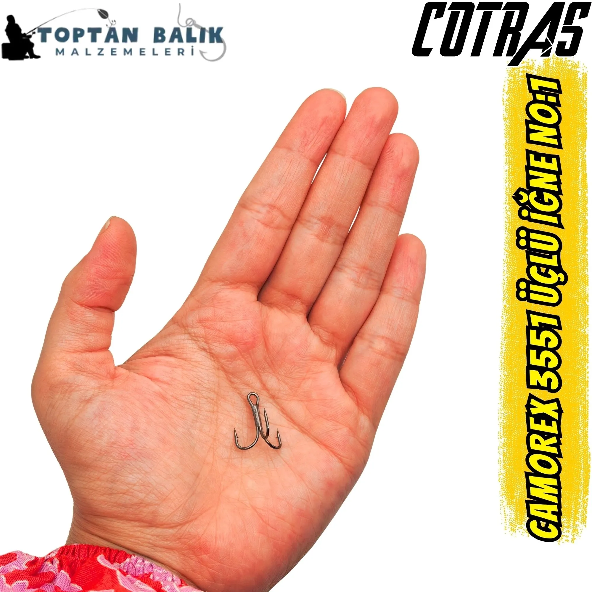 Camorex 3551 Üçlü Çarpma İğne No:1 (100 Adet) - 29.50 mm