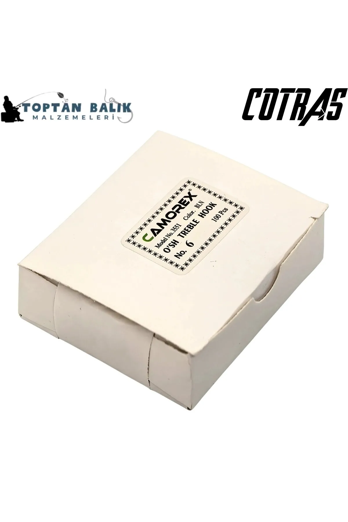 Camorex 3551 Üçlü Çarpma İğne No:6 (100 Adet) - 19.50 mm