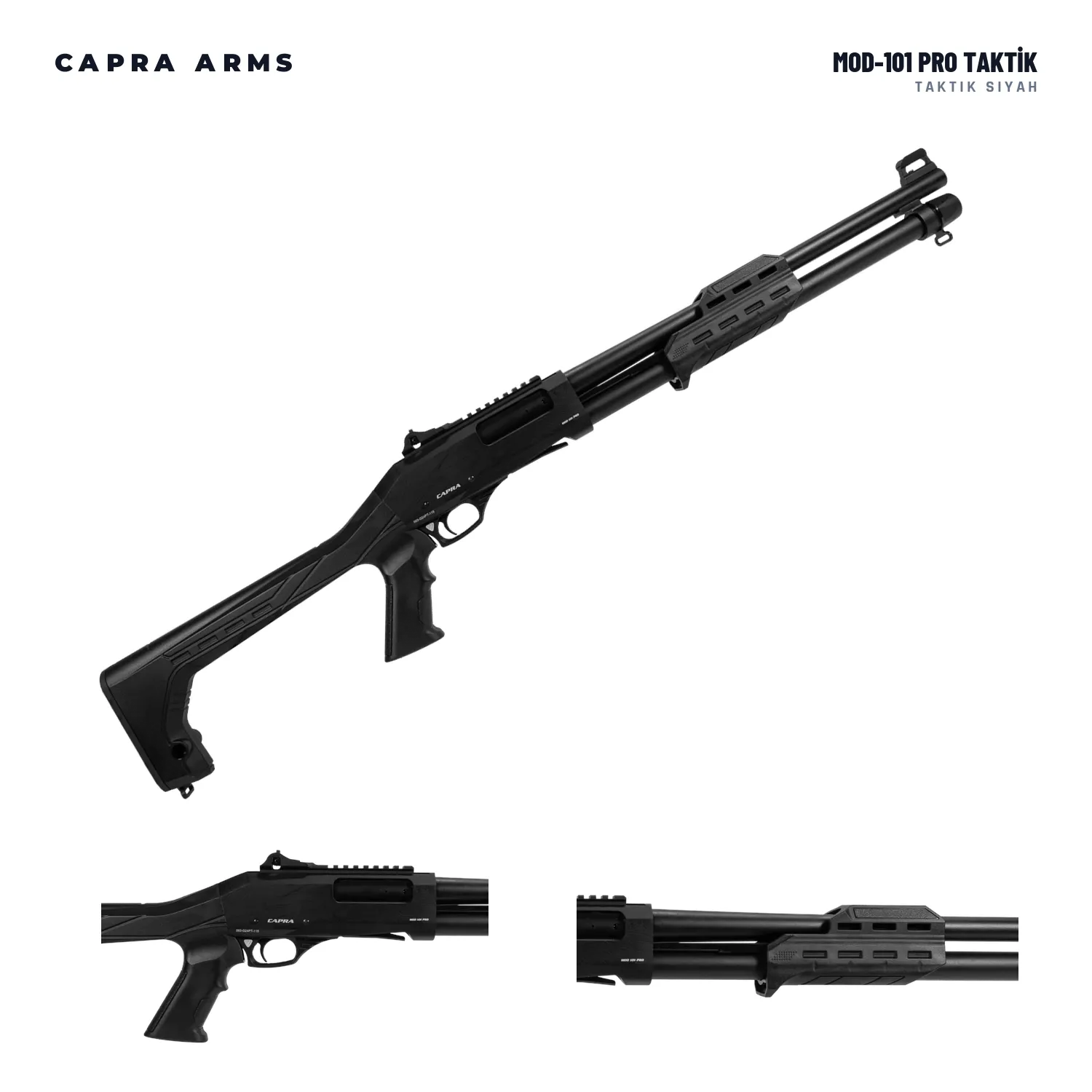 Capra MOD-101 PRO Taktik Pompalı Av Tüfeği