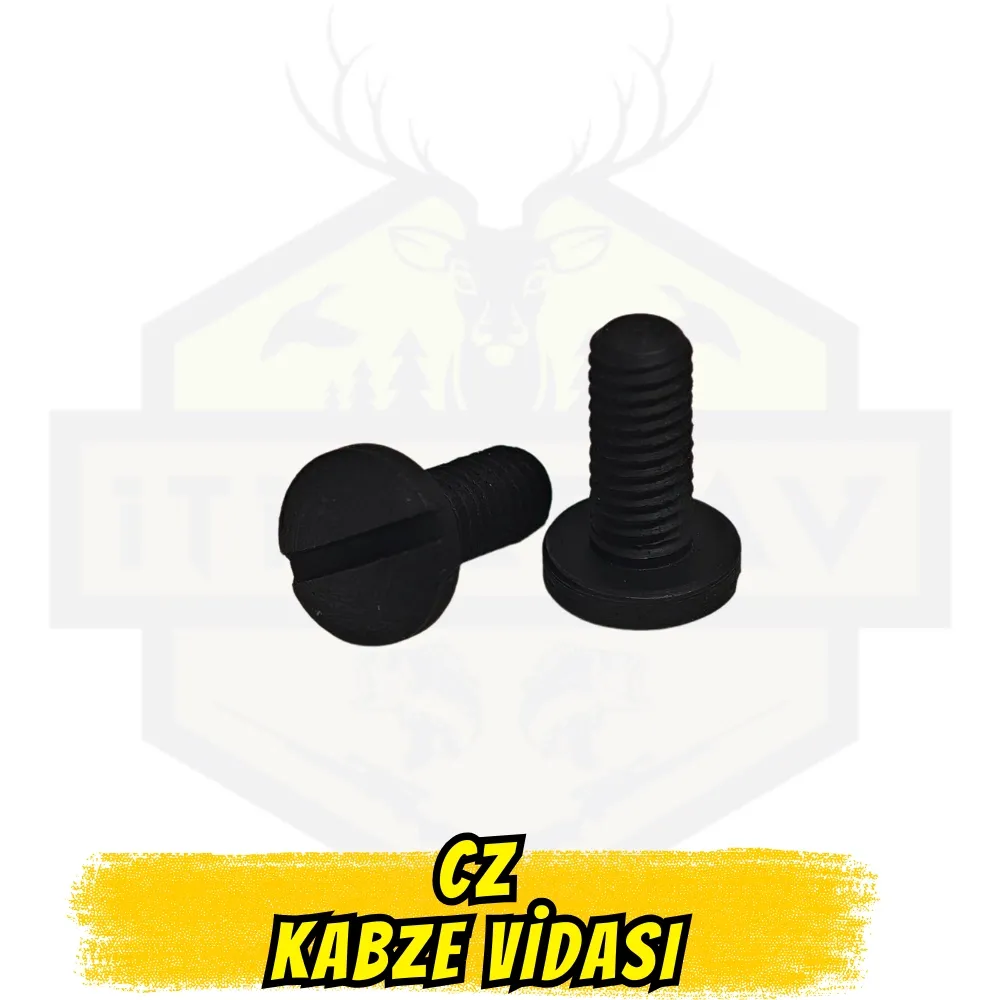 CZ Tabanca Kabze Vidası 2 Adet - Siyah
