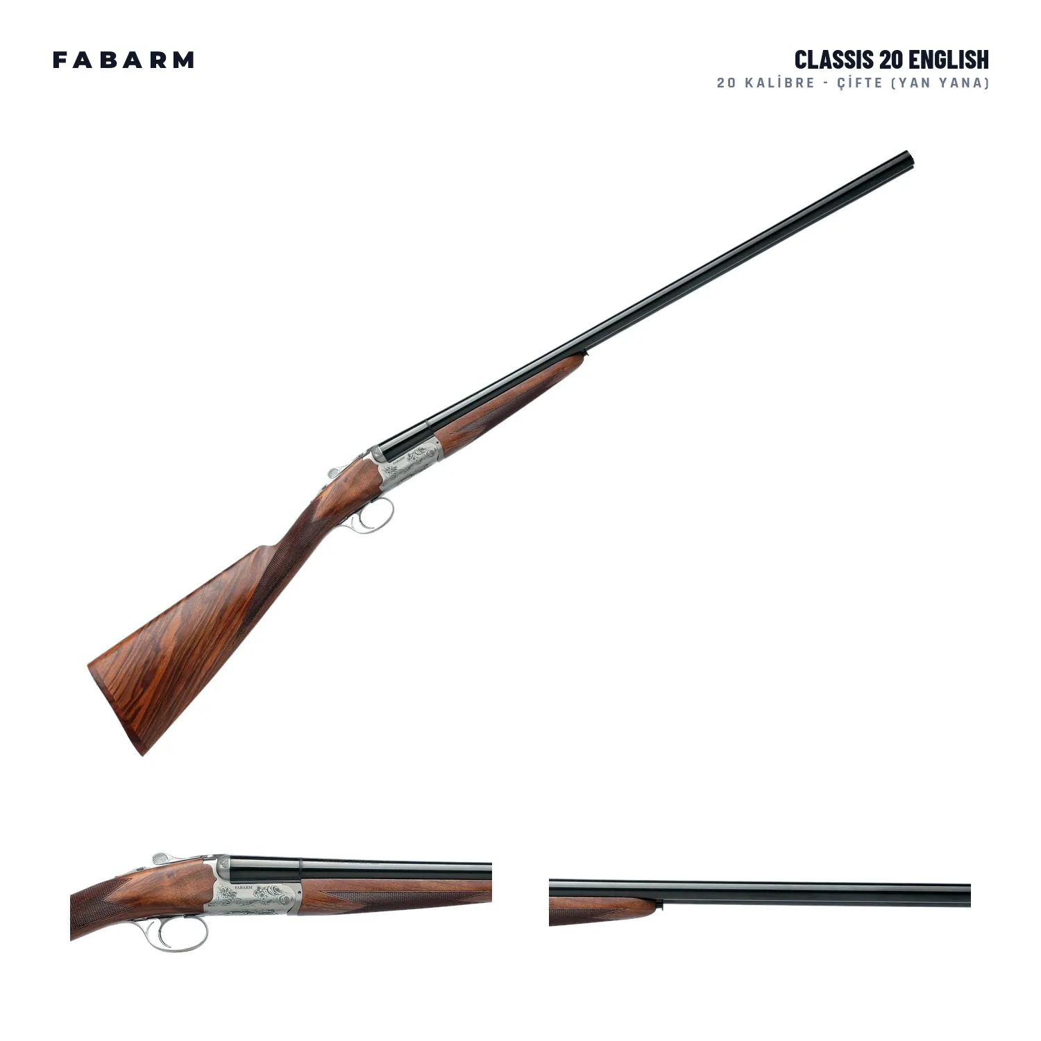 FABARM CLASSIS 20 ENGLISH ÇİFTE AV TÜFEĞİ