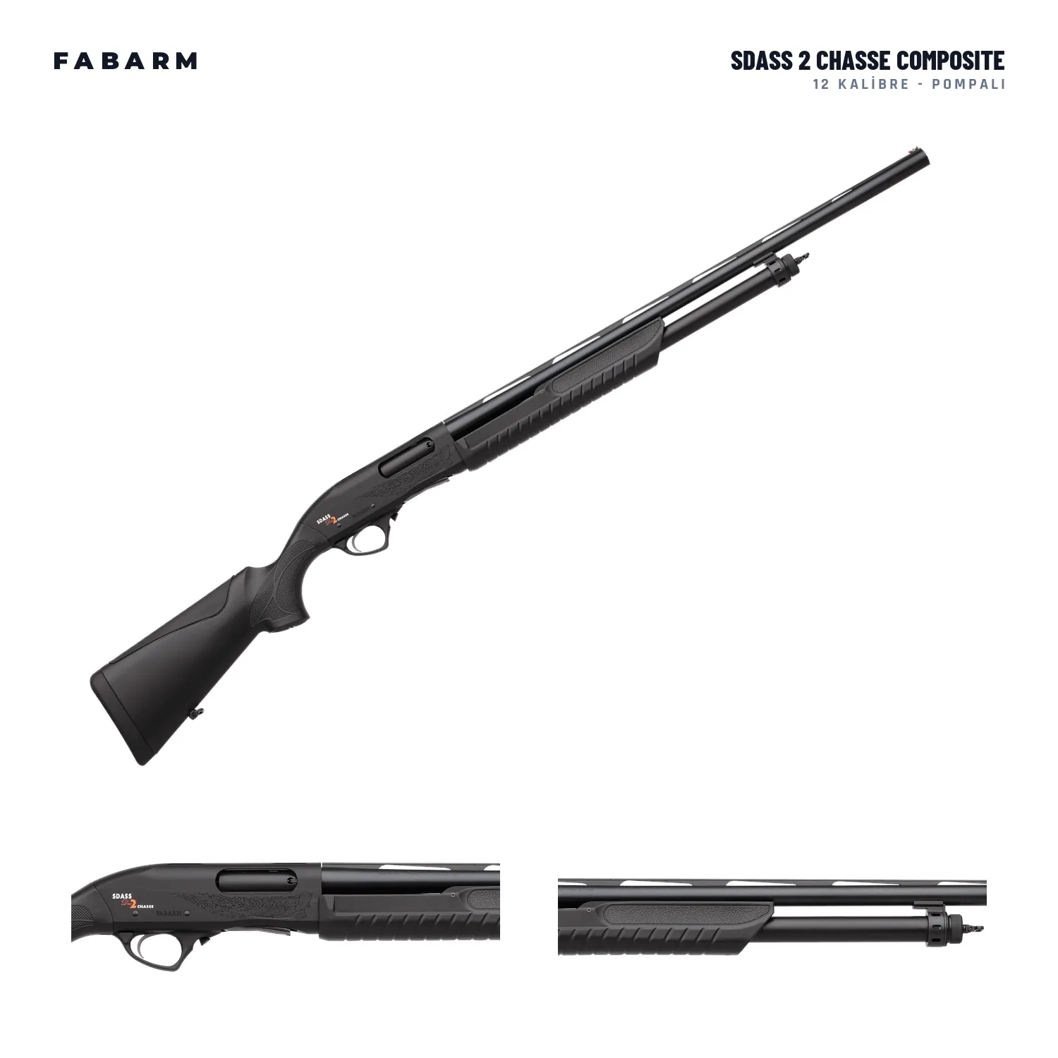 FABARM SDASS 2 CHASSE COMPOSITE POMPALI AV TÜFEĞİ
