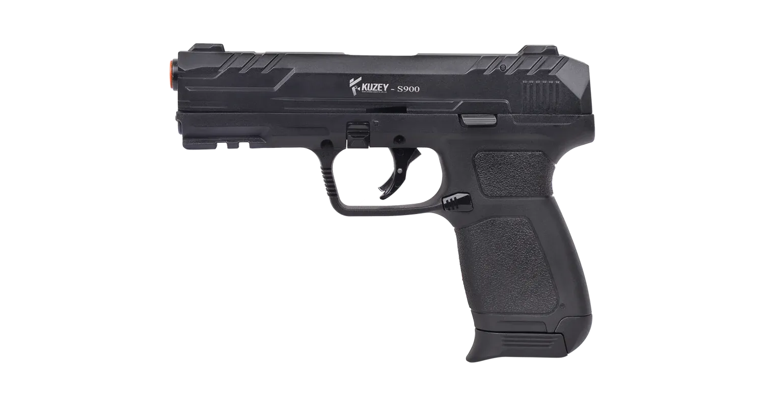 Kuzey S900 Kurusıkı Ses Tabancası (9 mm P.A.K. - Mat Siyah - 17+1 Şarjörlü)