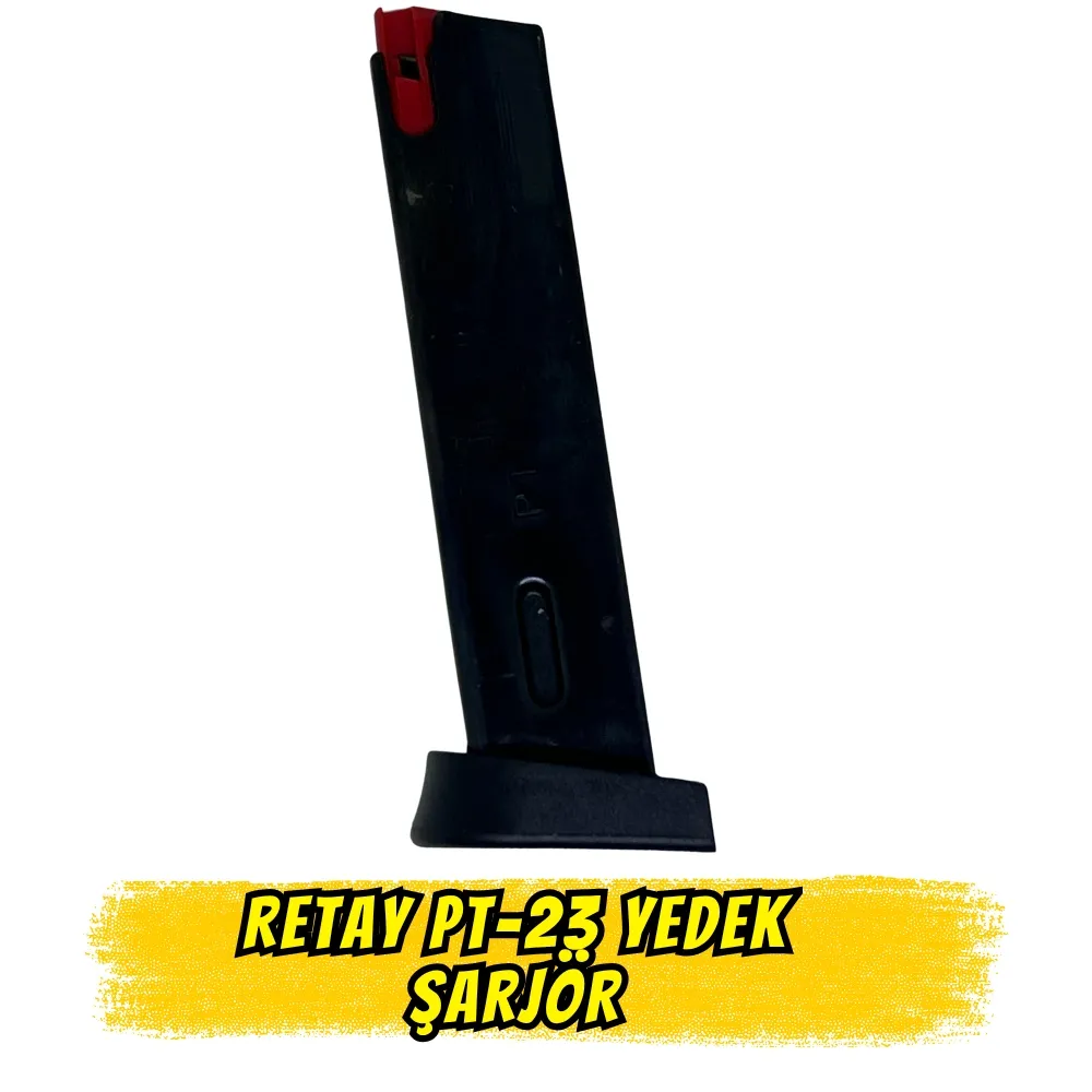 Retay PT-23 Kurusıkı Tabanca Yedek Şarjörü