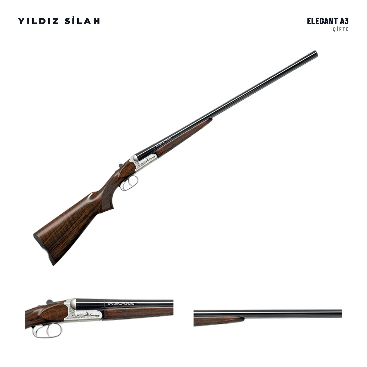 Yıldız ELEGANT A3 Çifte Av Tüfeği