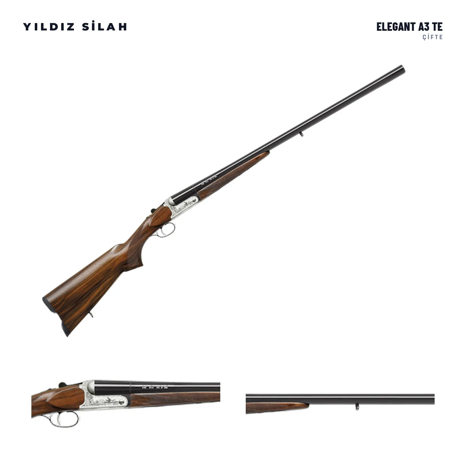 Yıldız Elegant A3 TE Çifte Av Tüfeği