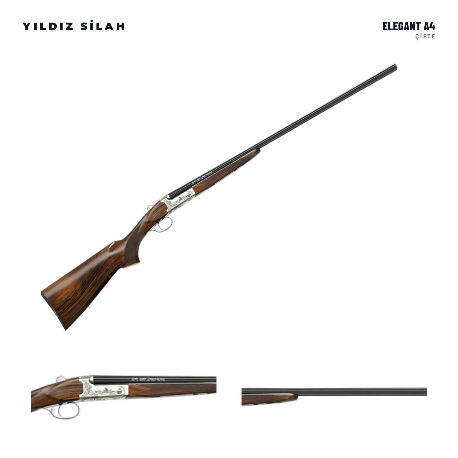 Yıldız ELEGANT A4 Çifte Av Tüfeği