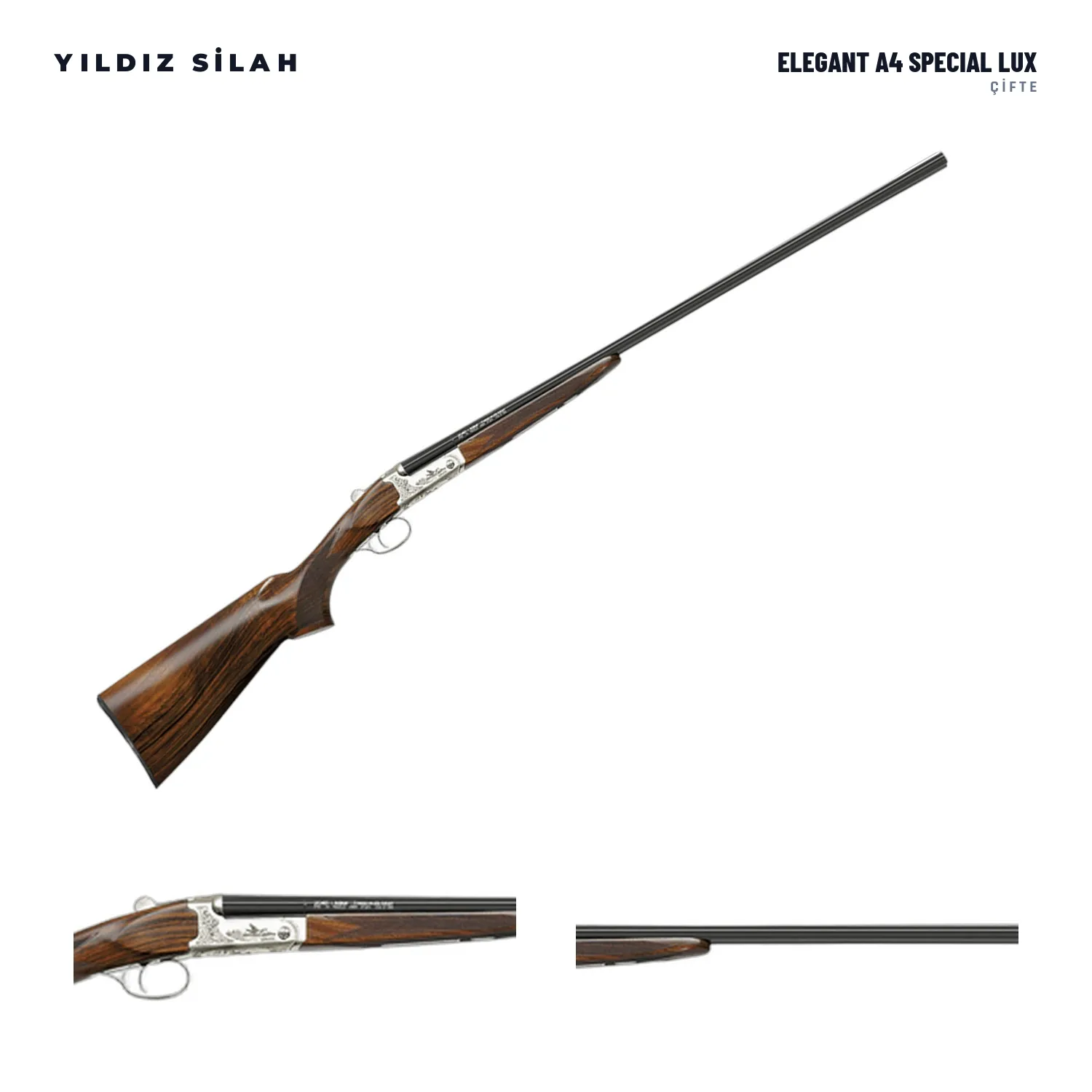 Yıldız ELEGANT A4 SPECIAL LUX Çifte Av Tüfeği