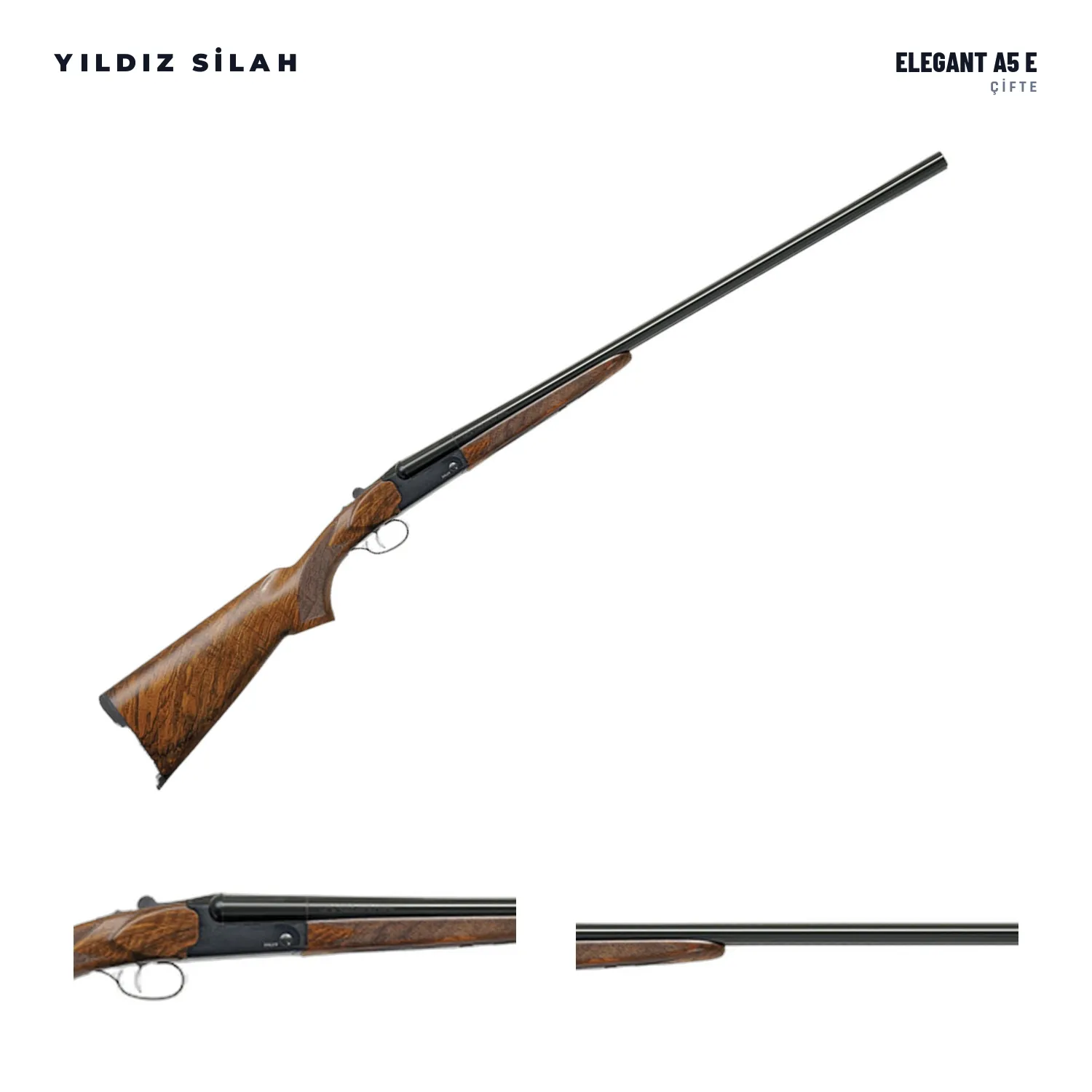 Yıldız ELEGANT A5 E Çifte Av Tüfeği