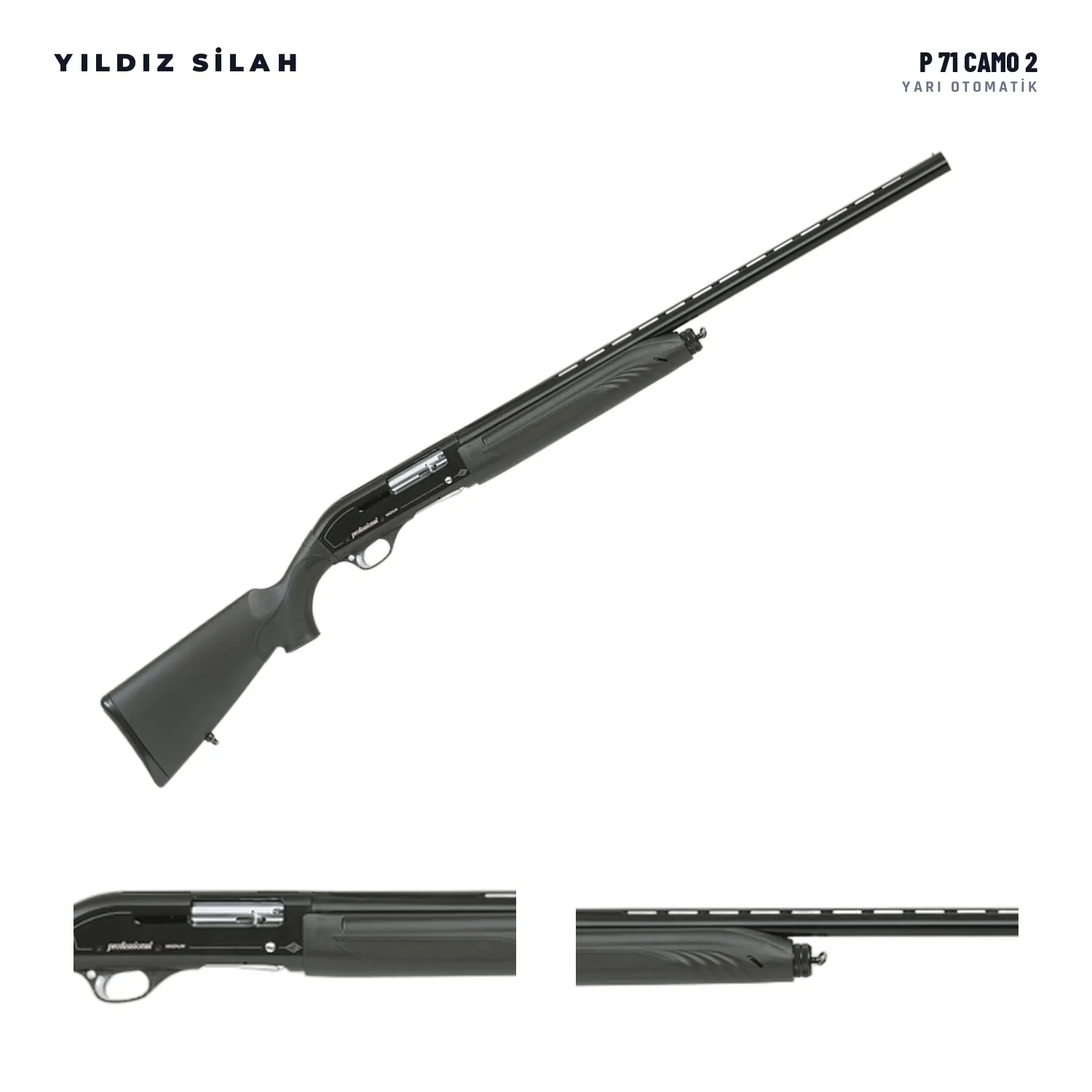 Yıldız P 71 CAMO 2 Yarı Otomatik Av Tüfeği