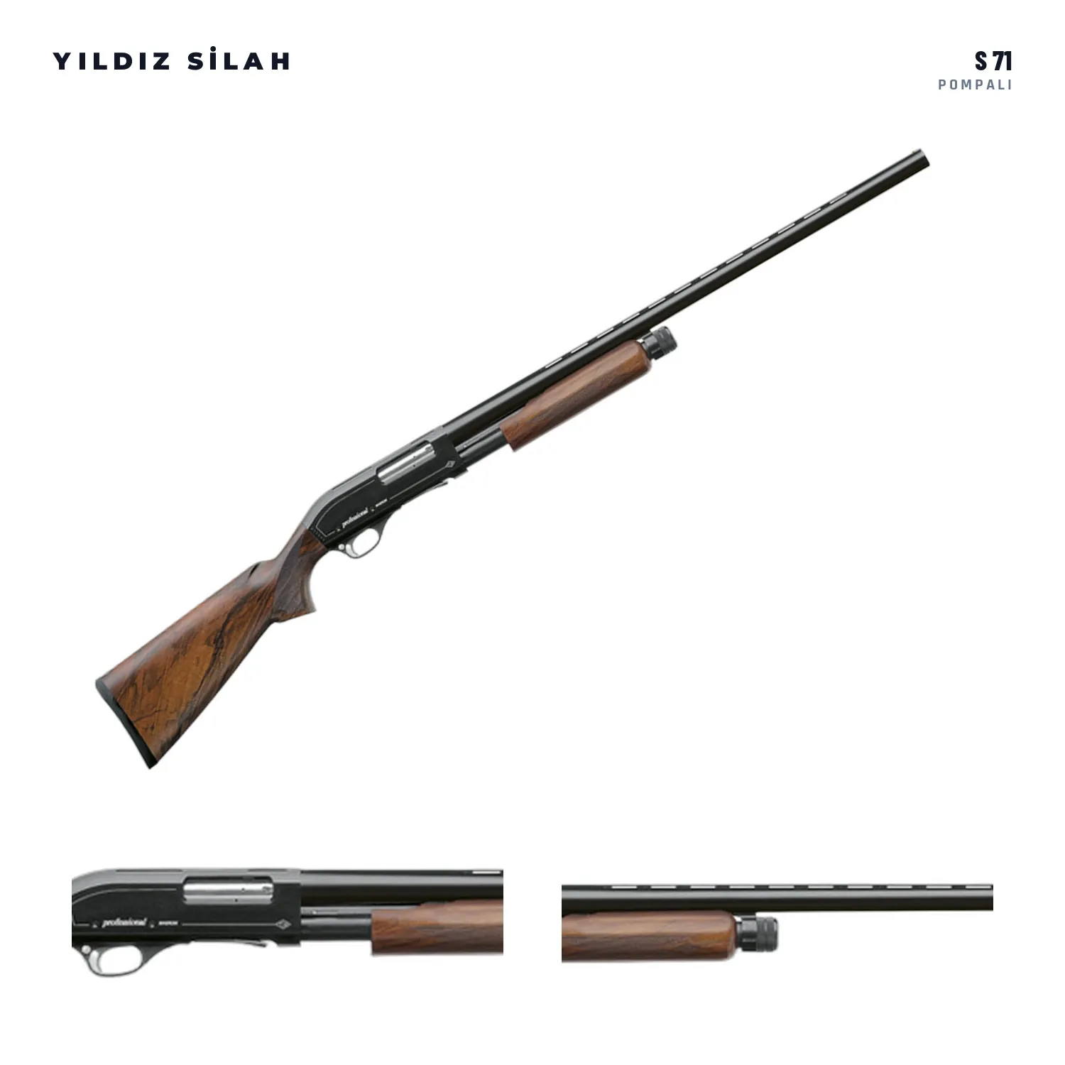 Yıldız S 71 Pompalı Av Tüfeği