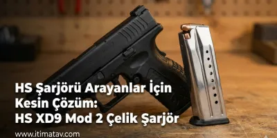 HS XD9 Mod 2 Şarjör: Yerli Üretim Kalitesi