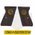 Walther PP / Kırıkkale 7.65 mm Pirinç Ayyıldız Gömme Hakiki Ceviz Kabze