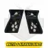 Walther PP / Kırıkkale 7.65 mm Siyah Pleksi Sedef İşlemeli Kabze - Premium Seri