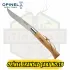 Opinel Inox No:13 Giant Çakı - Paslanmaz Çelik Yatagan Bıçak Kayın Sap Virobloc