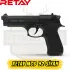 Retay Mod 92 Kurusıkı Ses Tabancası - Siyah (Beretta Tipi Tasarım)