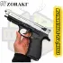 Zoraki 918-T Parlak Krom Kurusıkı Ses Tabancası