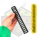 22 mm Picatinny Ray Koruyucu Pad - Esnek Kauçuk Kaplama (Tak-Çıkar)