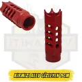 12 Kalibre Dıştan Şok Uyumlu Kırmızı Taktikal Alev Gizleyen - 9 cm