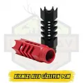 12 Kalibre Dıştan Şok Uyumlu Kırmızı Taktikal Alev Gizleyen - 9 cm