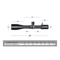 Swampdeer HD PRO Zero Stop 6-24x50 SFIR FFP Profesyonel Tüfek Dürbünü
