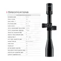 Swampdeer HD PRO Zero Stop 6-24x50 SFIR FFP Profesyonel Tüfek Dürbünü