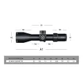 Swampdeer HD MAX 4-16x44 SF FFP Kompakt Tüfek Dürbünü (Sadece 23cm - Ultra Hafif)