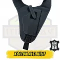 Üniversal Hakiki Yumuşak Deri Koltuk Altı Kılıfı - Form Alan Premium Seri