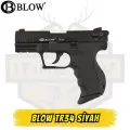 Blow TR34 9mm Kurusıkı Ses Tabancası - Mat Siyah Taktik Polimer