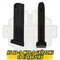 HS XD-9 Mod.2 GripZone 18’li Şarjör - 9x19mm Paslanmaz Çelik
