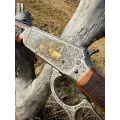 Derya MD-112D Deluxe Lever Action 36 Ga (.410) Levyeli Av Tüfeği - İşlemeli Özel Seri