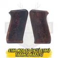 Star Mod 30 (16lı Star) Uyumlu Dragon ve Osmanlı Hanedan İşlemeli Hakiki Ceviz Kabze