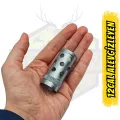 12 Kalibre Delikli Taktik Alev Gizleyen - Beyaz Kaplamalı (Özel Seri)