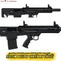 Aksa Pullman PL-1201 Gazlı Sistem Bullpup Şarjörlü Taktik Av Tüfeği (Mat Siyah)