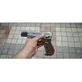 BLOW C75 Kurusıkı Ses Tabancası P.Krom Altın Parçalı