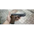 Blow F92 İşlemeli Kurusıkı Tabanca (Siyah - Altın Parçalı)