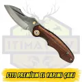 Egelider Bıçak F111 Premium El Yapımı Çakı - 440M Paslanmaz Çelik 18.5 cm