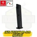 Ekol Special 99 / P29 Klasik Kuru Sıkı Tabanca Şarjör - Siyah