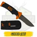 Gerber Katlanır Çakı Turuncu Polimer Sap - Sert Kumaş Kılıflı Açık Uzunluk 22 cm Kapalı 12 cm
