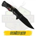 Huntink Katlanır Çakı Kızılderili Kartal Kurt Orman Figürlü - Açık Uzunluk 20 cm Kapalı 11.5 cm