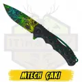 MTech Katlanır Çakı Rengarenk Dragon Figürlü - Açık Uzunluk 20 cm Kapalı 12 cm