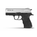 Retay X1 Kurusıkı Ses Tabancası (9 mm P.A.K. - Parlak Krom - 14+1 Şarjörlü)