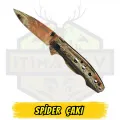 Spider Katlanır Çakı Orman Desenli Kamuflaj - Açık 20 cm Kapalı 11.5 cm