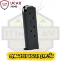 Uçar Colt 1911 Tabanca Şarjörü 45CAL (7 Kapasiteli)
