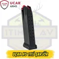 Uçar HS2000 / Springfield XD-9 Tabanca Şarjörü - Mat Siyah (17 Kapasiteli)