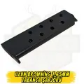 Uzun Belçika Browning 7.65mm Tabanca Şarjörü (8 Fişek Kapasiteli - Siyah)