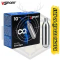 V.SPORT 12 Gram CO₂ Havalı Tabanca Tüpü Kapsülü - 10lu Kutu