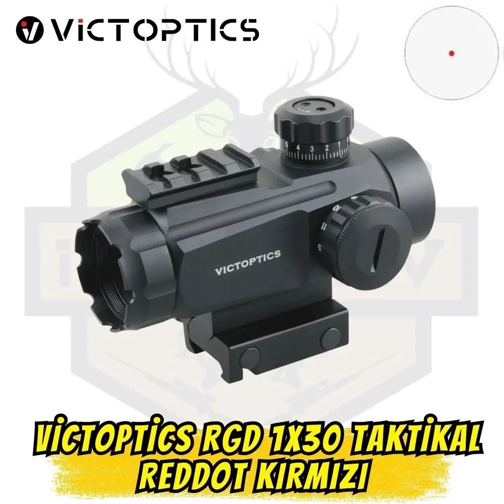Victoptics RGD 1x30 Airsoft Uyumlu Red-Dot Nişangah (SCALI-RD01)