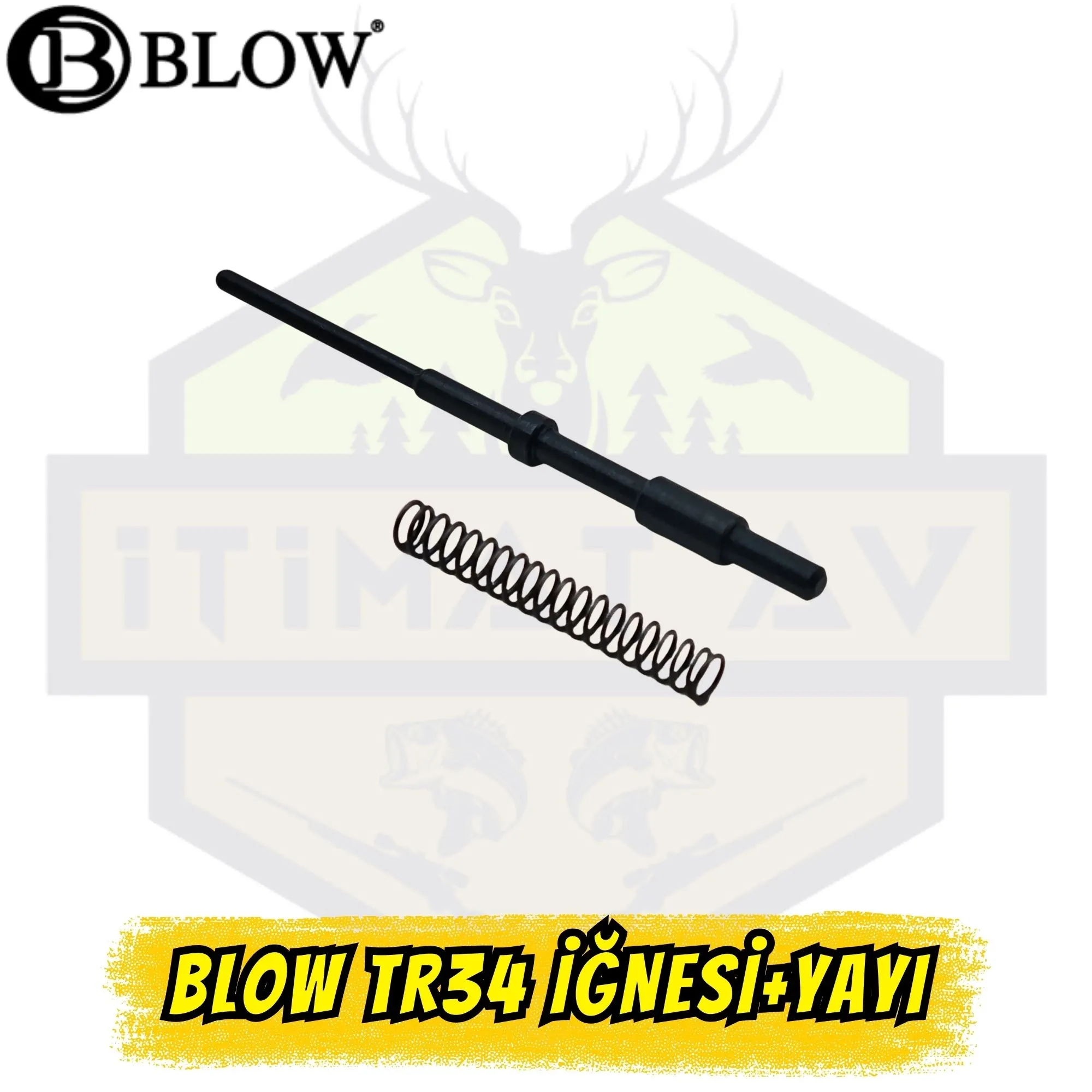 Blow TR34 Kurusıkı Tabanca İğne ve İğne Yayı Seti - Orijinal Ateşleme Takımı