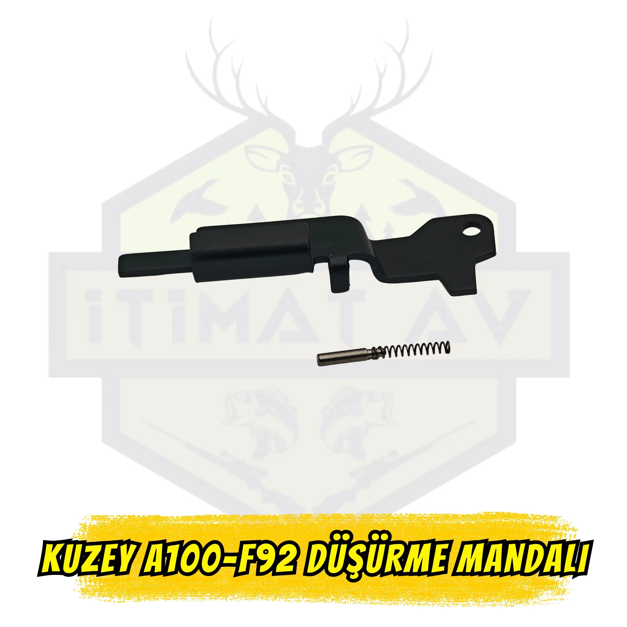 Kuzey A100 - F92 Sürgü Düşürme Mandalı (Slide Release) - Siyah Orijinal Yedek Parça